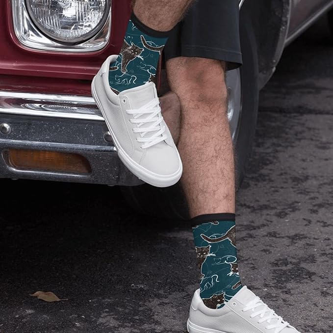 Novelty Crew Socks Crazy Socks For Women & Men