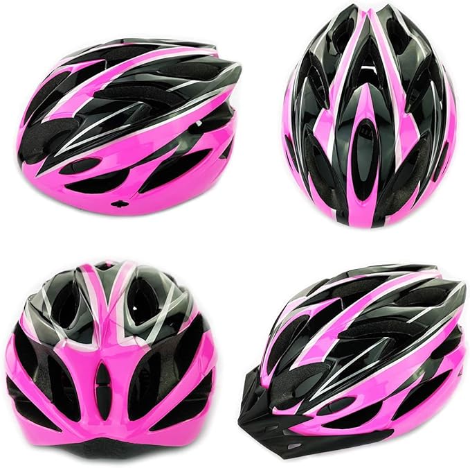 UPANBIKE Adult Bike Helmet - One-Piece Adjustable Safety Protection for Mountain & Road Bikes
