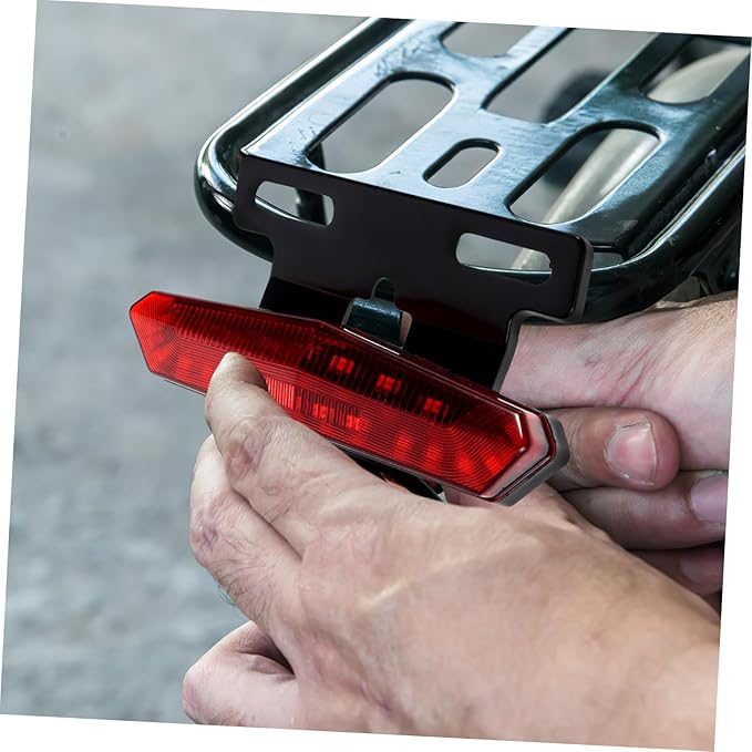 Alipis Electric Bike Tail Light Kit Led Front Rear Turn Signals Brake Lights and Horn Switch for E-bikes Scooters
