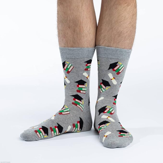Good Luck Sock Novelty Crew Socks for Adults - For Men, Women and Teens