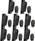 113dB Bike Alarm,Motorcycle Alarm,Burglar Vibration Motorcycle Bicycle Alarm Security System IP65 Waterproof, Suitable for Scooter Vehicle Trailer Car Door Window Electric Bike Accessories, 8PC
