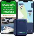 Ultra GPS Tracker for Vehicles – Rugged Waterproof GPS Locator for Cars, Trucks, Hidden Tracking Device, 4G LTE, Real-Time Updates, Long Battery Life (4-Mо Subscription Included)