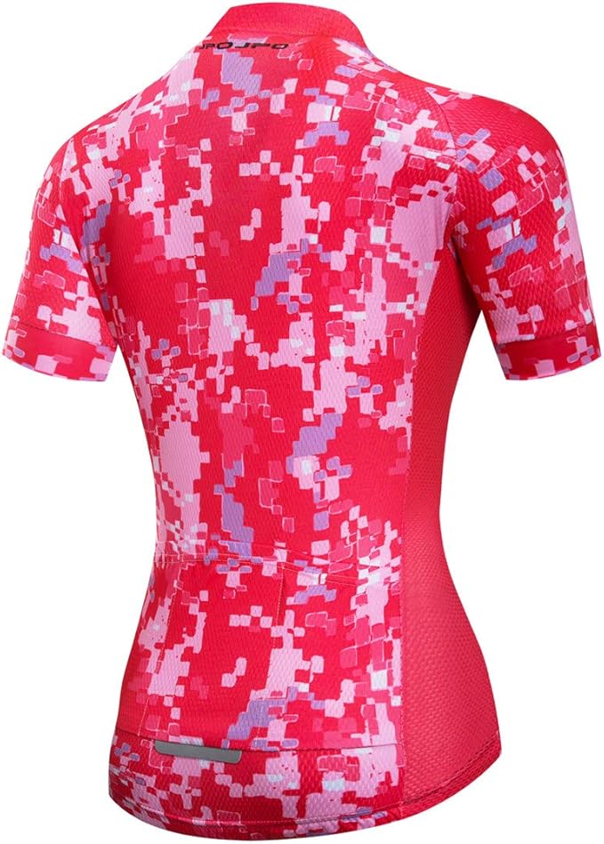 Cycling Jersey Women MTB Tops Mountain Bike Jersey Shirts Short Sleeve Summer