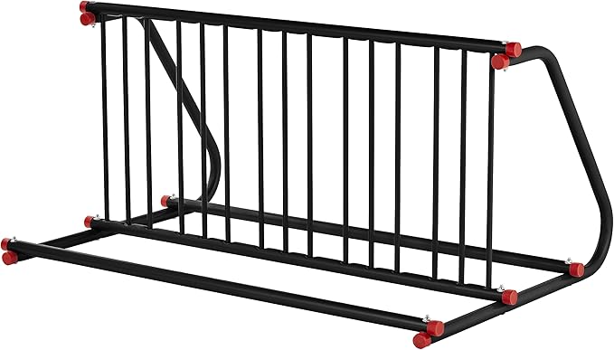 Retrospec Commercial Grid Bike Rack - Single & Double Sided - Bicycle Storage Stand for Garages, Stores, Schools & Universities Power Coated Steel | for Garages, for Stores, for Schools, for Universities