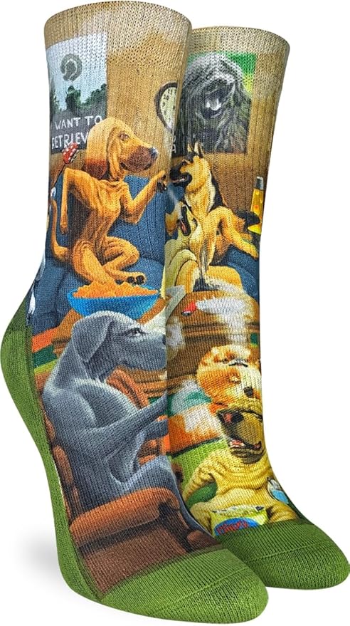 Good Luck Sock Novelty Crew Socks for Adults - For Men, Women and Teens