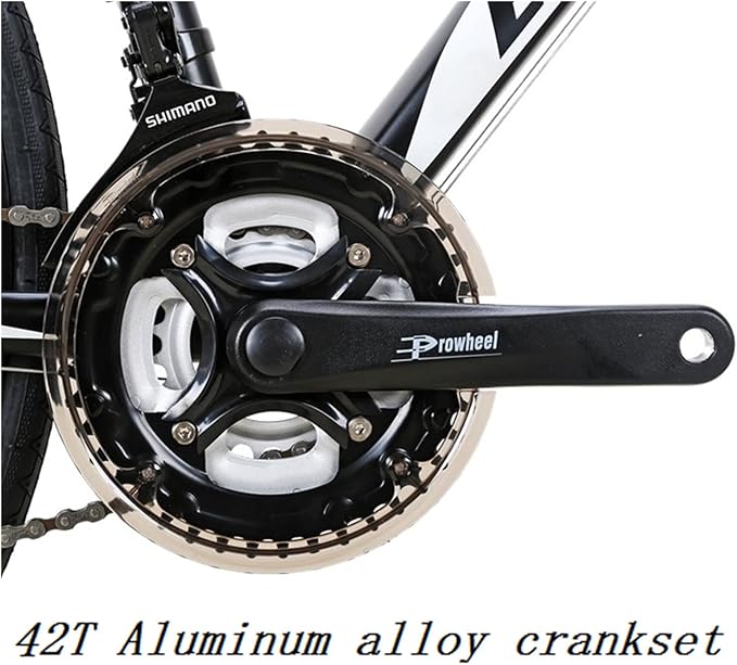 EUROBIKE Road Bike TSM XC550 Bike 21 Speed Dual Disc Brake 54CM 3-Spoke Wheels Bicycle……