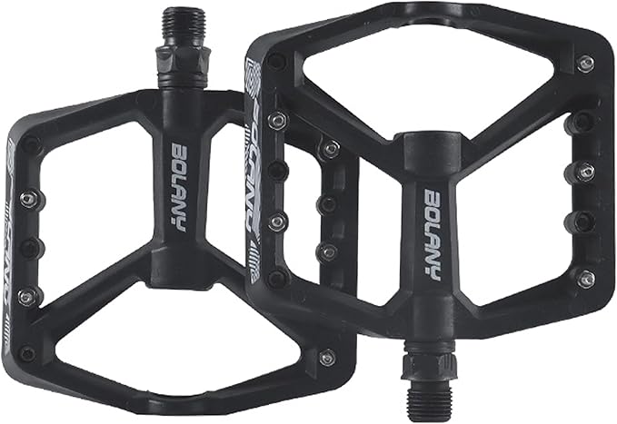 Mountain Bike/MTB Pedals Bicycle Flat Pedals Aluminum 9/16" Sealed Bearing Lightweight Platform for Road Mountain BMX MTB Bike