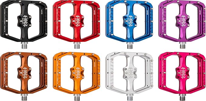 B-Rage Edition MK5 Penthouse Flat Pedals by Burgtec