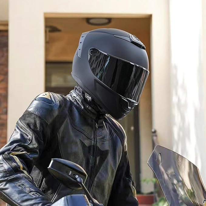 Motorcycle Helmets Full Face WS-611 Street Bike Motorbike Helmet for Adults Men Women DOT Approved