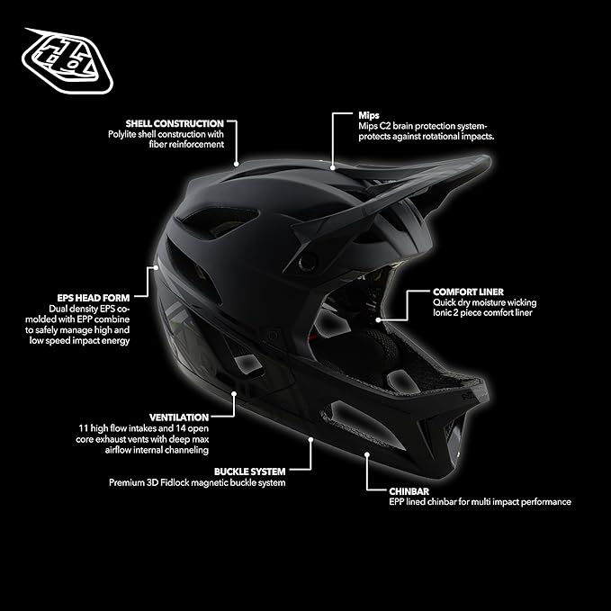 Troy Lee Designs Stage Helmet MIPS for Mountain Bicycle MTB BMX