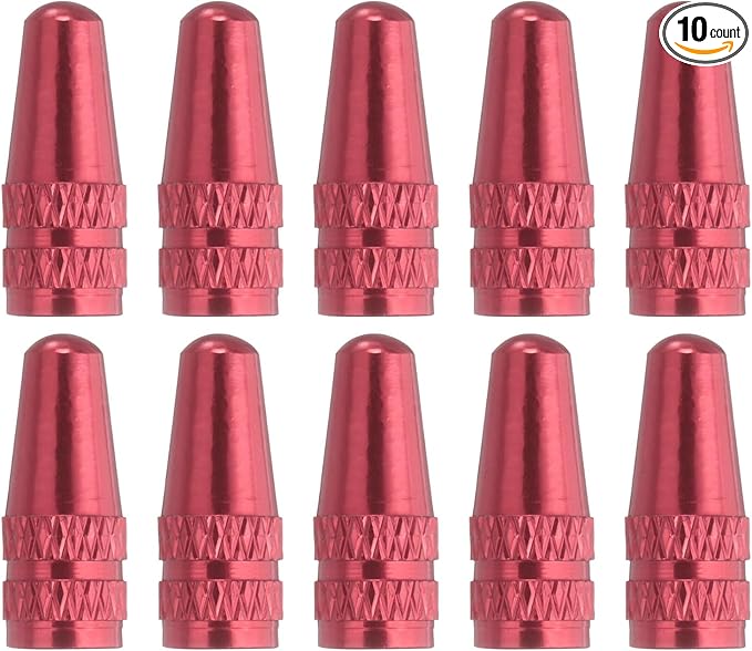 HARFINGTON Bike Valve Caps Anodized Aluminum Road Bicycle Air Tire Valve Caps Dust Caps for MTB Road Racing Bicycle