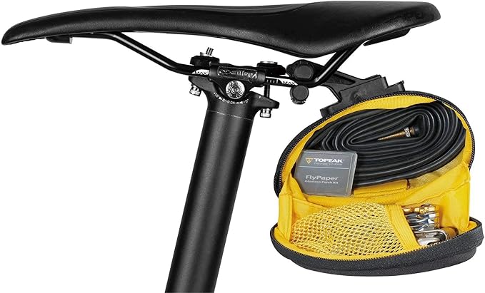 Topeak SideKick Wedge Pack with Fixer F25 - Bike Seat Pack - Black - Medium