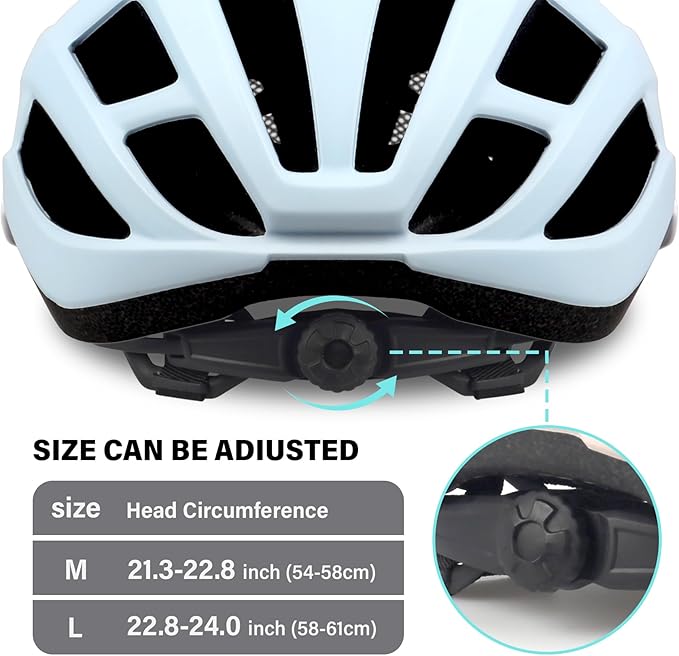 Bike Helmet for Adults Women Men Youth Kids, Lightweight Mountain Road Bicycle Cycling Helmets with Adjustable Dial & Removable Visor