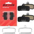 BUCKLOS Bike Disc Brake Pads - Bicycle Disk 4 Piston Pads for Shimano D02S D03S Saint Deore XT XTR SLX Zee/Tektro/TRP for Mountain Bike/Road Bike/Ebike/MTB