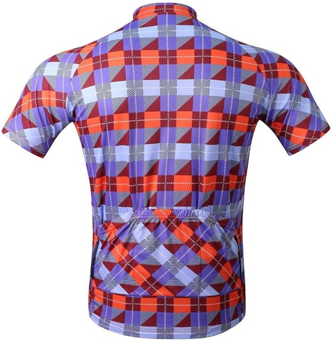 MOXILYN Men's Cycling Jersey Full Zip Riding Clothing Mountain Bike Tops Quick Dry - Bike Shirts
