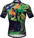 Hotlion Summer Cycling Jersey Men Mountain Bike Jersey Quick Dry Bicycle Shirt Short Sleeve Cycling Clothing