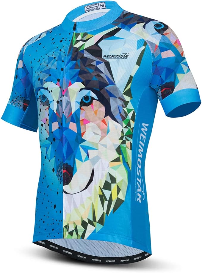 Bike Bicycle Tops Men's Cycling Jerseys Full Zipper MTB Clothing Cycle Clothes