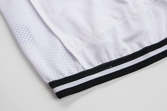 GCRFL Men's Cycling Jersey Long Sleeve Biking Shirt with 3+1 Zipper Pocket Breathable Quick Dry Bicycle Jersey