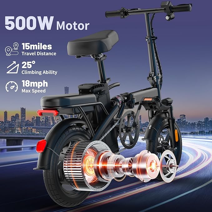 Fat Tire Electric Bike for Adults - UL2849 Certified, 48V Battery, Foldable & Non-Foldable Options, 30-40MPH, LCD Display, Urban Commuter Ebike