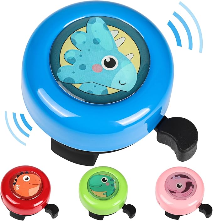 VICTGOAL Bike Bell for Kids with Loud Clear Sound, Bicycle Bell Scooter Bike Horn Ringtone Alert Cute Cycling for Toddler Children Boys Girls