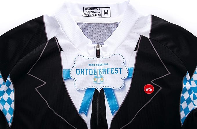 Men Cycling Jersey Skull Bike Short Sleeve Tops Quick-Dry Reflective 3-Pockets S-3XL