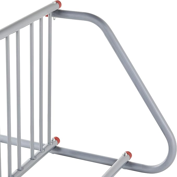 Retrospec Commercial Grid Bike Rack - Single & Double Sided - Bicycle Storage Stand for Garages, Stores, Schools & Universities Power Coated Steel | for Garages, for Stores, for Schools, for Universities
