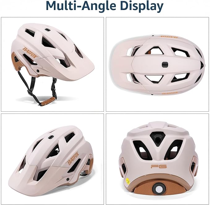 KINGBIKE NTA-8776 Mountain Bike Helmet Professional Ebike Helmets with 3-Level Adjustable Visor & Camera Mount E-MTB Helmet for Adults Men Women Youth E-Bike Safety Certified