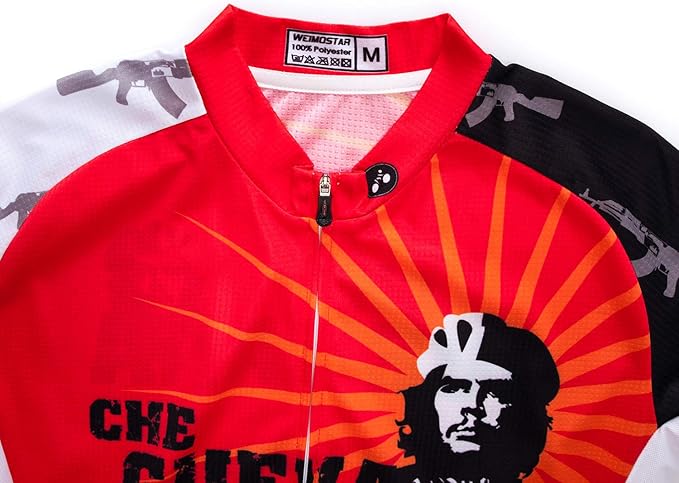 Men's Cycling Jerseys Tops Biking Shirts Short Sleeve Full Zipper Bike Clothing