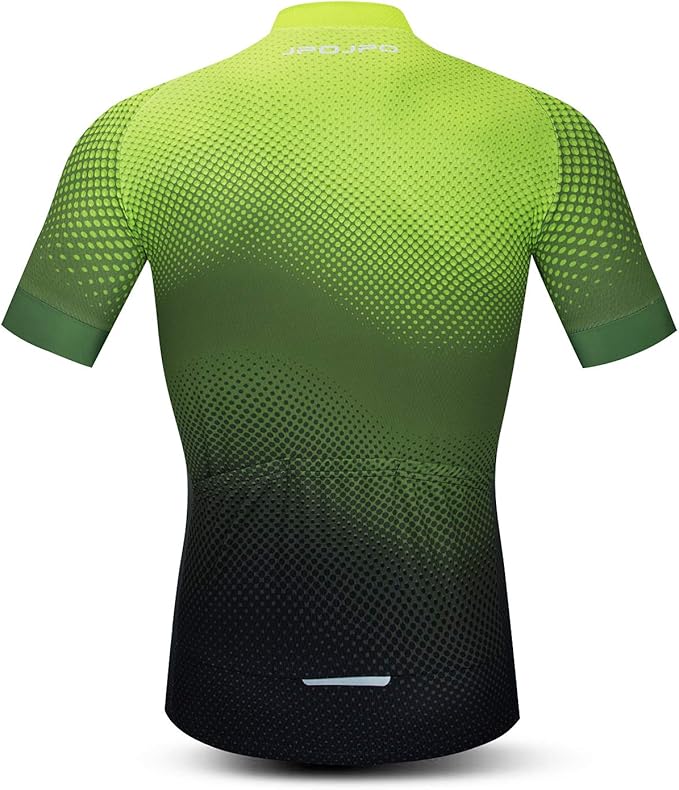 JPOJPO Men's Cycling Jersey Bike Shirt Short Sleeve MTB Summer Clothing Bicycle Tops Jacket S-3XL