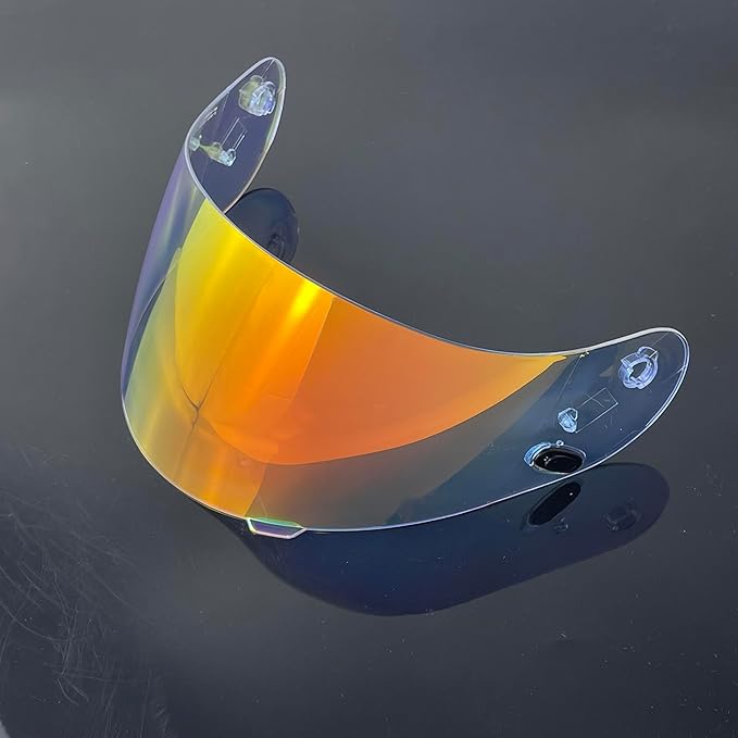 HJ09 Shield for HJC CL-15,CL-16,CL-SP,CL-17,CS-15,CS-R1,CS-R2,CS-R3,FS-10,FS-11,FS-15,FG-15,IS-16,TR1 Helmet Visor (Clear Red-For Day &Night)