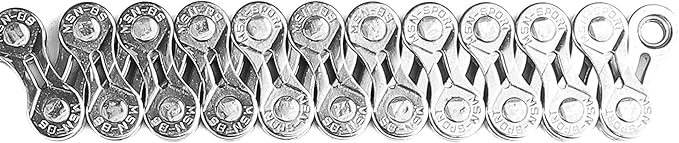 Hycline Bike Chain 6/7/8-Speed,Bicycle Chain 1/2x3/32 Inch,Special Steel for Road Mountain Racing Cycling (116 Links)