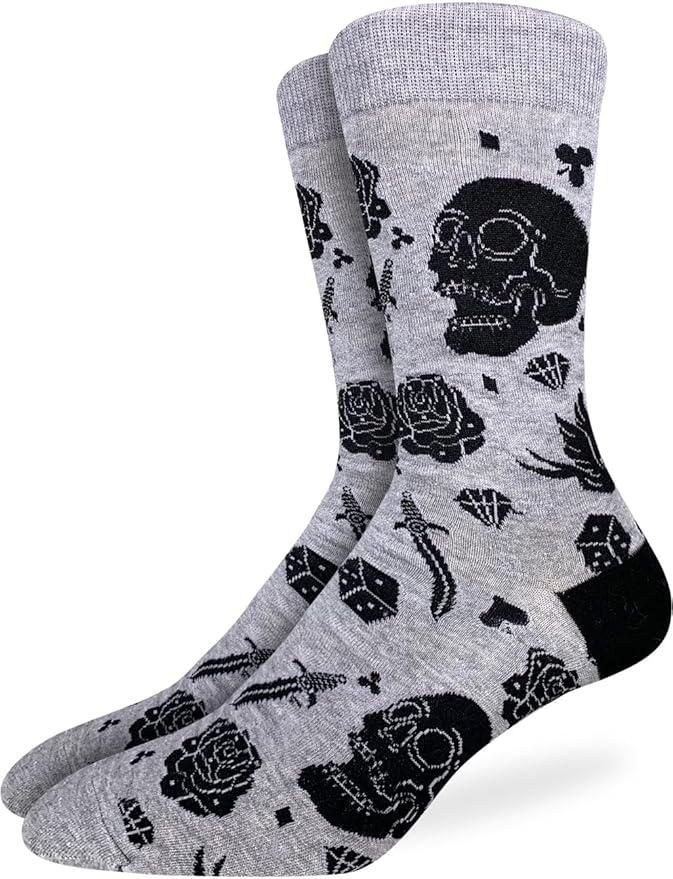 Good Luck Sock Novelty Crew Socks for Adults - For Men, Women and Teens