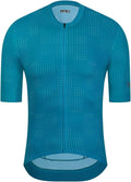 YKYWBIKE Cycling Jersey Men with Pockets Bike Jersey Short Sleeve Biking Shirts for Men Cycling Breathable MTB Biker Shirts