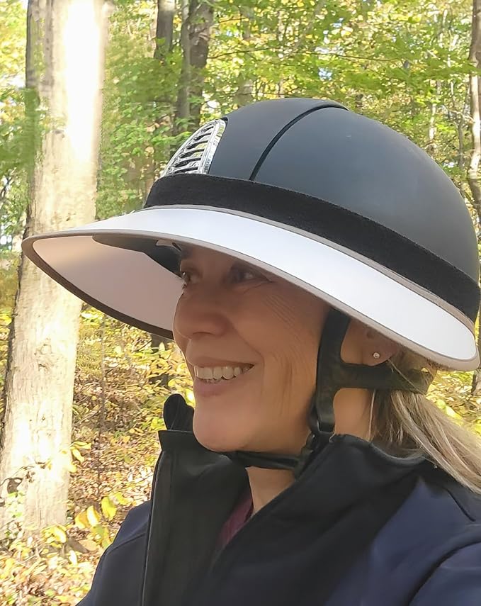 Sport Visors | Helmet Sun Protection Visor with Gripper | One Size Fits All | Mens and Womens Visor Hat