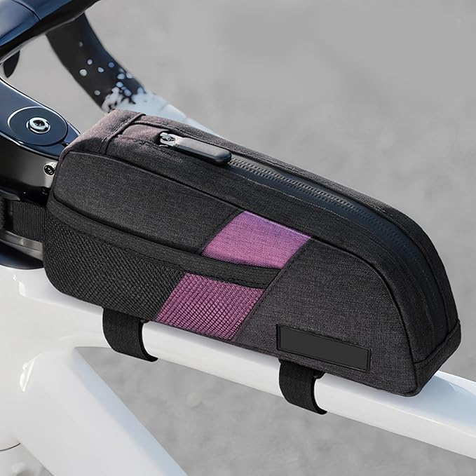 Large Capacity Bikes Front Frame Bag Light Weight Bike Storage Pouches Cyclings Saddles Top Tube Bags Bicycles Frame