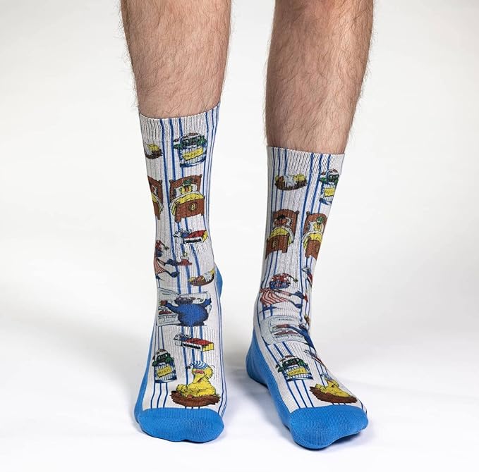 Good Luck Sock Novelty Crew Socks for Adults - For Men, Women and Teens