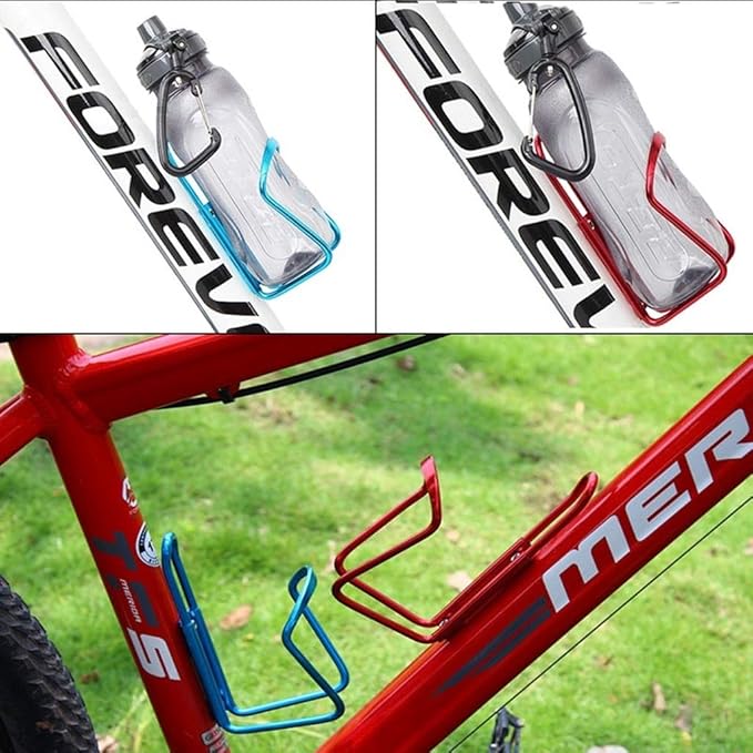 Aluminum Alloy Bike Cycling Drink Water Bottle Rack Holder Cages Bracket