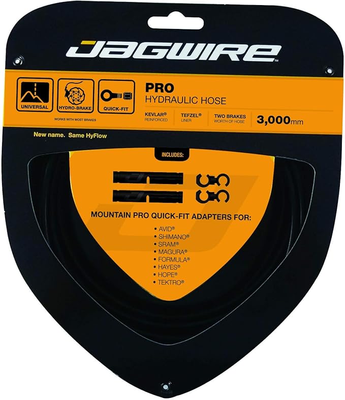Jagwire Mountain Pro Hydraulic Hose Kit, Black