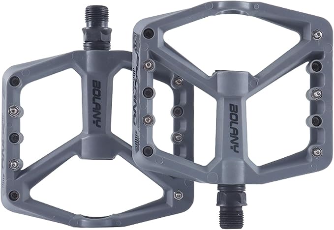 Mountain Bike/MTB Pedals Bicycle Flat Pedals Aluminum 9/16" Sealed Bearing Lightweight Platform for Road Mountain BMX MTB Bike