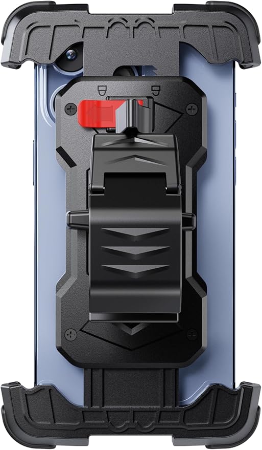 Bike Phone Holder, Universal Motorcycle Phone Holder with 360 Rotate for 4.7-6.8 Inch Smartphones, Compatible with Road Bike MTB Scooter