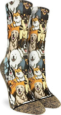 Good Luck Sock Novelty Crew Socks for Adults - For Men, Women and Teens
