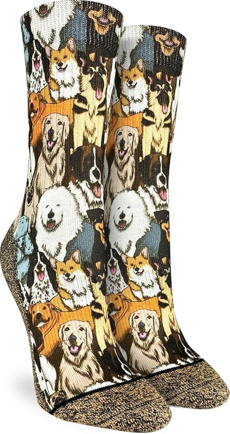 Good Luck Sock Novelty Crew Socks for Adults - For Men, Women and Teens