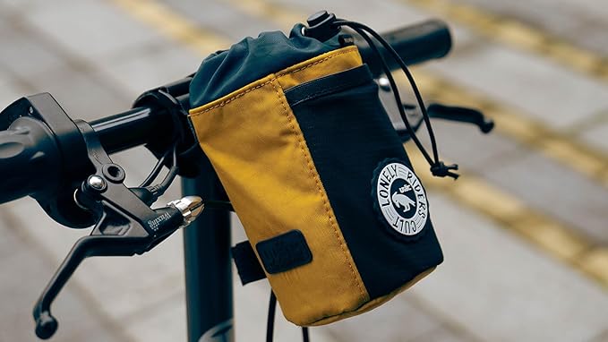 ULAC NEO PORTER C-HOLD Bike Feed Bag for Top Tube, Handlebar, Stem and Saddles (Bumblebee, Small)
