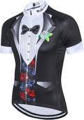 Weimostar Men's Cycling Jersey Short Sleeve Bike Clothing Multicolored Diamond