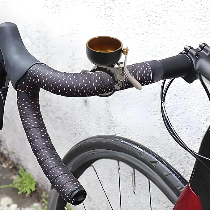 BESTonZON Vintage Bicycle Bell Black Copper Loud Sound Retro Bike Bell for Road Mountain Bikes and Scooters Cycling Accessories