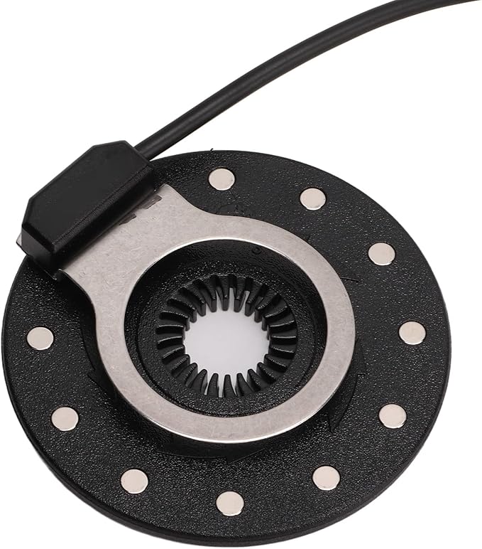 Pedal Assist Sensor, High Sensitivity 12 Magnets Right Dual Hall Speed Sensor for Electric Mountain Bikes Cyclists Commuters Trail Riders (Small Hole 2.8 X 3.7 X 5.7in)