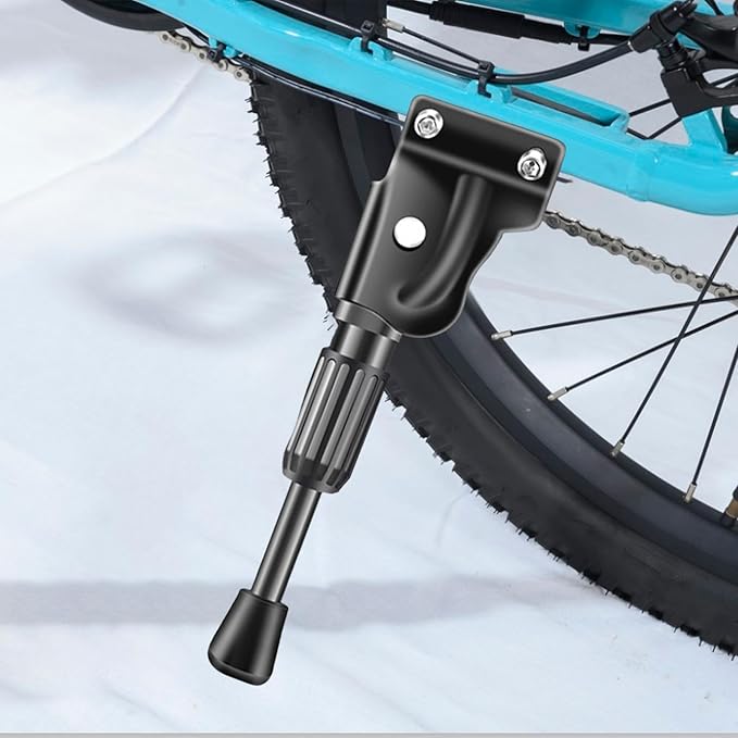Kids Bike Kickstand Single Leg Kickstand Easy to Install Parking Stand Boys Girls Non Slip Replace Accessories Leg Kick Stand