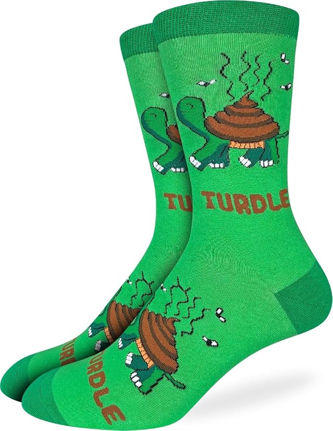 Good Luck Sock Novelty Crew Socks for Adults - For Men, Women and Teens