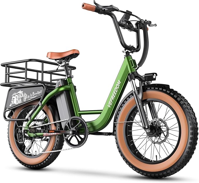 EUY Electric Bike for Adults with Peak 1500W Motor, 48V 20Ah Removable Battery Fast Ebike,Max 70Miles & 30MPH,20" x4.0 Fat Tire Commuting Electric Mountain Bike,7-Speed, Step-Thru Bicycle