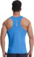 Lo.gas Sleeveless Cycling Jersey Men, Biking Base Layer Breathable and Lightweight with Back Pocket Sports Vest